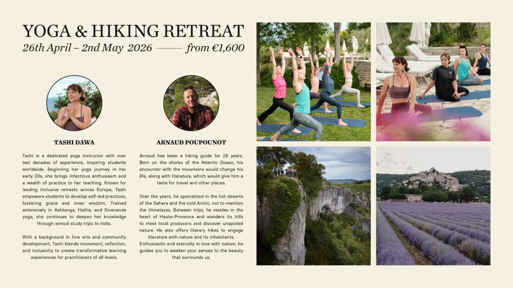 yoga and hiking retreat near me